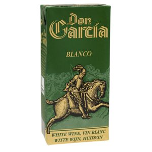 Vino blanco don garcia