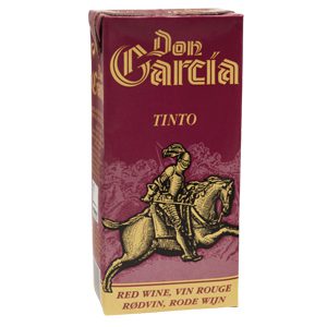 Vino tinto don garcía