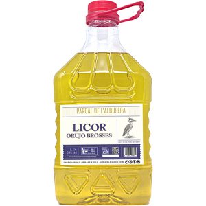 pardal albufera licor de orujo garrafa